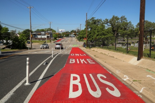 City Council launched a study into the CityLeap mobility proposal that'd add miles of bus and bike lanes in Austin this fall. (Courtesy Austin Transportation and Public Works Department)