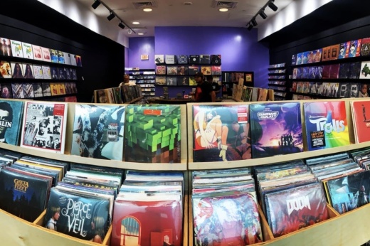 records displayed