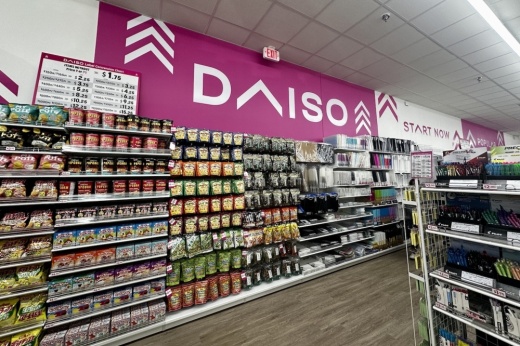 Image shows Daiso