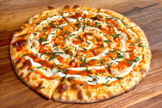 Buffalo chicken pizza