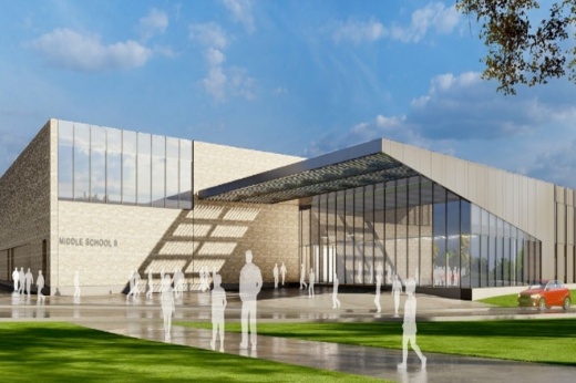 rendering of middle school