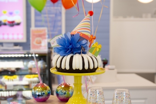 Image shows a cake