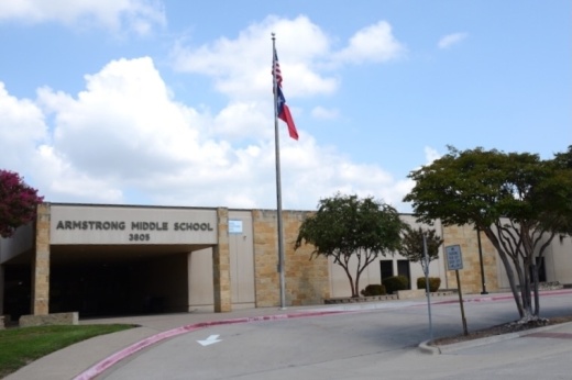 Plano ISD officials outlined transition plans for four closing campuses, including Armstrong Middle School. (Connor Pittman/Community Impact)
