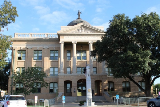 Williamson County historic courthouse.