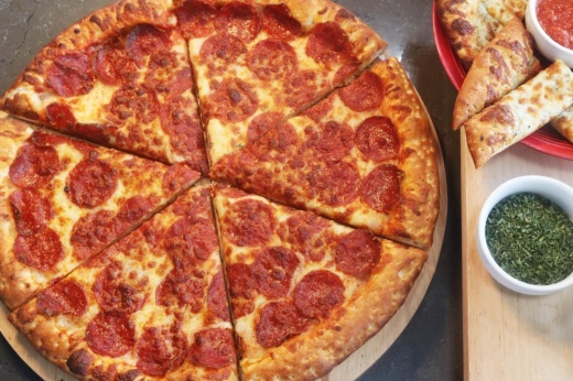 Pizza from Zio Al's
