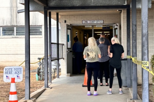 With 143,696 registered voters in Comal County, as reported by the Texas secretary of state, about 36% of voters have participated in early voting so far. (Shaheryar Khan/Community Impact)