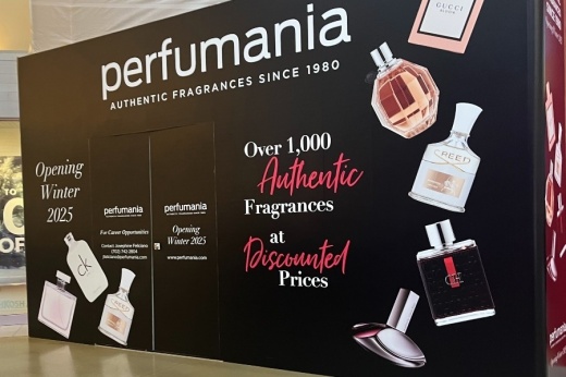 sign in Grapevine Mills mall