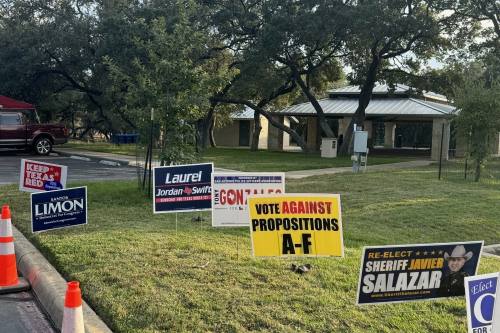The city of San Antonio has released early voting totals for elections related to six city charter proposals. (Parks Kugle/Community Impact)