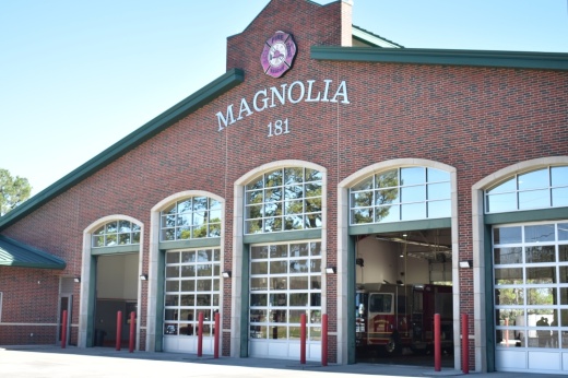 The Magnolia Fire Department is equipped and operated by Montgomery County Emergency Services District No. 10. (Lizzy Spangler/Community Impact)