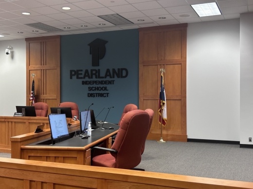 Pearland ISD’s board of trustees at its Nov. 12 meeting opted against buying mini split systems that could provide heating or air conditioning in bathrooms at the Rig Football Stadium. (Haley Velasco/Community Impact)