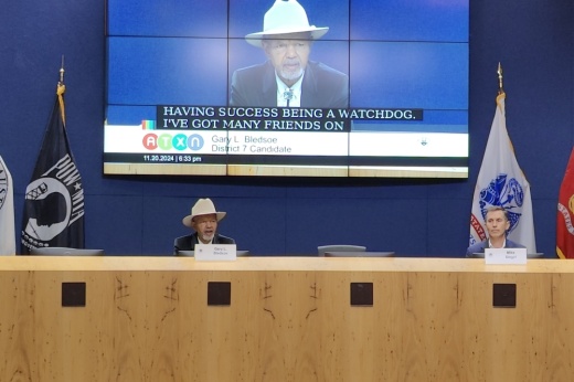 Gary Bledsoe and Mike Siegel