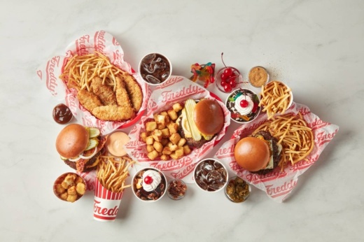 Array of Freddy's food