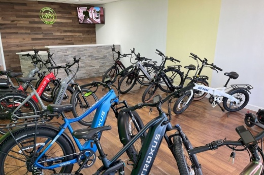 The company offers electric bikes, scooters and trikes. (Courtesy Arride Bikes)
