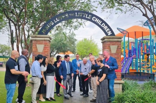 Cornerstone Christian Academy in Sugar Land is expanding its program to high school and added a new playground. (Courtesy Cornerstone Christian Academy)