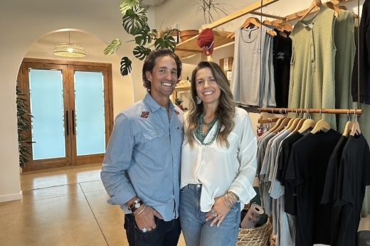 Doug Beck and Kelly Beck launched The Village in New Braunfels in 2022. (Thalia Guzman/Community Impact)