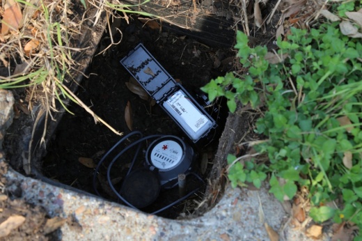 125,000 new water usage reading equipments have been installed in the city of Houston. (Courtesy of Houston Public Works)