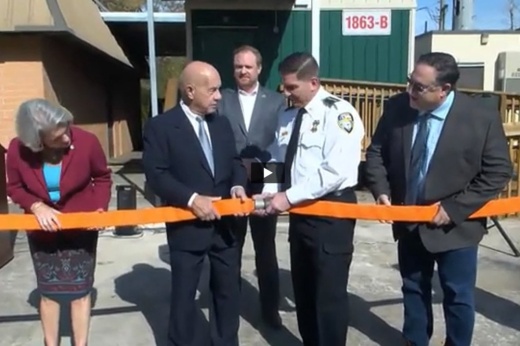 City officials gathered for a ribbon-cutting ceremony Dec. 10 to celebrate the completion of a $445,790 renovation project on Houston Fire Department Station 101 in Kingwood. (Courtesy Houston City Council District E)