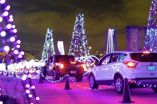 The Light Park returns with a winter wonderland through Jan. 5. (Courtesy The Light Park)