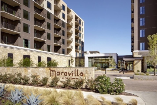 exterior shot of senior living building