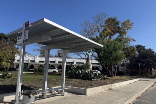 VIA Metropolitan Transit signed a $268 million grant agreement with the Federal Transit Administration to support the VIA Rapid Green Line on Dec. 18. (Parks Kugle/Community Impact)
