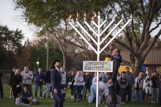 The menorah lighting and grand Chanukah celebration are taking place on Dec. 29. (Courtesy Chabad  Cypress & Northwest Houston)