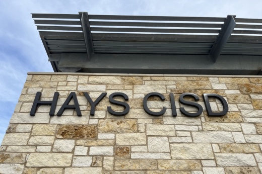 Exterior of Hays CISD Academic Support Center
