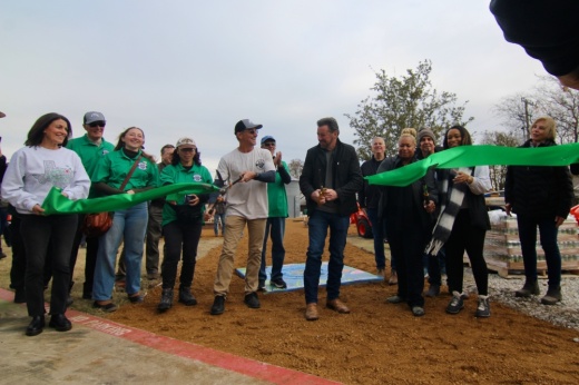 Ribbon cutting