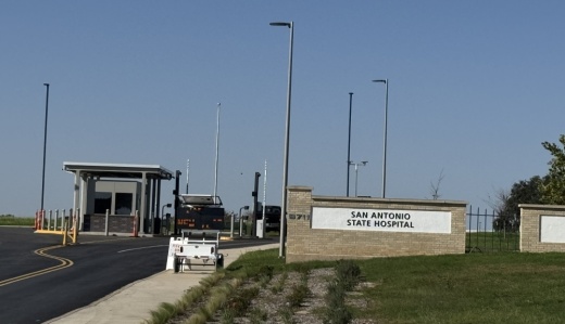 County officials presented recommendations from the Adaptive Reuse Study on the former San Antonio State Hospital grounds, which includes multiple options for expanded mental health services. (Parks Kugle/Community Impact)