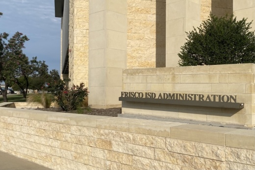 exterior of the Frisco ISD administration building