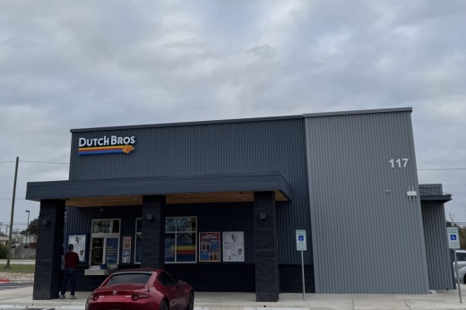 Exterior of Dutch Bros in Austin/Round Rock