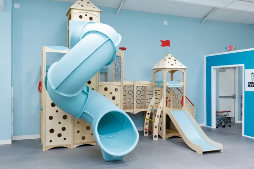 The indoor playground is designed for children 6 months to 6 years old. (Courtesy Little Dreamers Playhouse)
