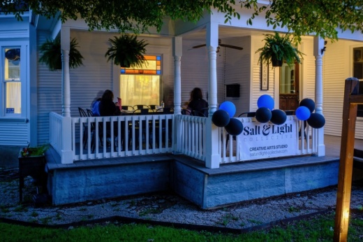 Outside of Salt & Light Collective building