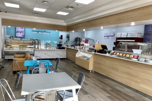 Ice cream and cookie shop