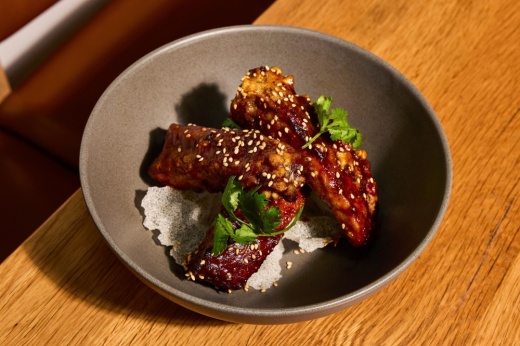 An image of the ribs served at the business.