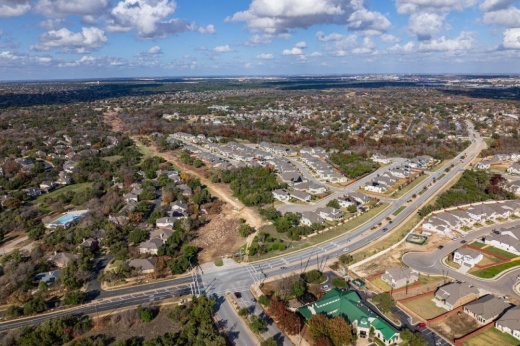 The Sauls Ranch East development is located southeast of the Creek Bend Boulevard and Wyoming Springs Boulevard intersection. (Courtesy city of Round Rock)