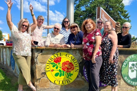 The city of Tomball has tasked the club to plant its annual plants and maintain the flower beds near City Hall and at Four Corners. (Courtesy Tomball Garden Club)