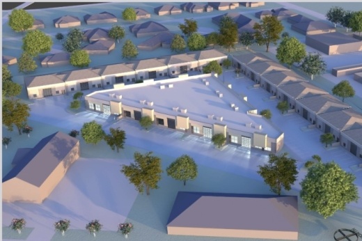 Rendering of the project