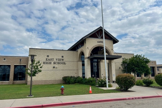 East View High School is one of several campuses included in the proposal for capital improvements. (Brooke Sjoberg/Community Impact)