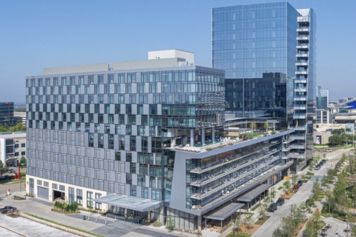 The New York City-based Greek yogurt company Chobani has leased office space in The Tower at Hall Park. (Courtesy Hall Park)