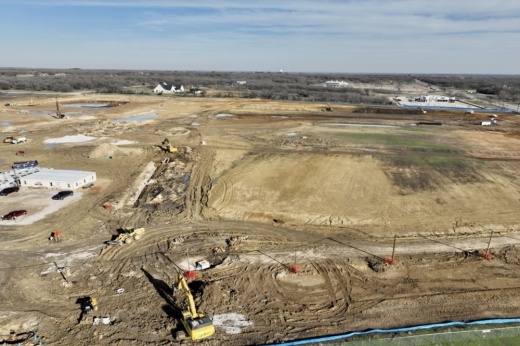 The new middle school off FM 407, which is expected to cost around $89 million, is scheduled to open in August 2026. (Courtesy of Argyle ISD)