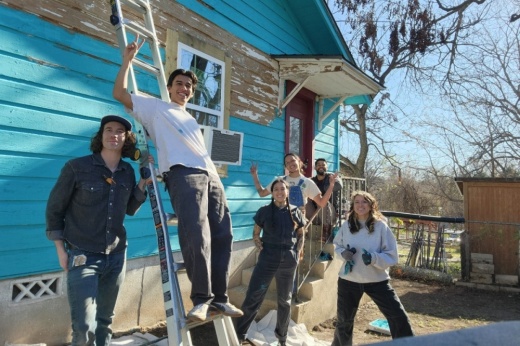 Crafternoon ATX is fundraising to renovate its new studio, a house in the Cherrywood neighborhood. (Courtesy Crafternoon ATX)