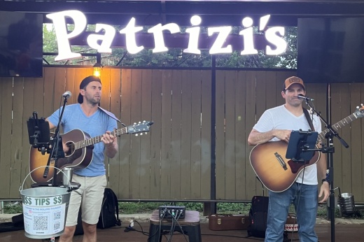 T Money & Rolling Thunder performs on the Patrizi’s at Cuernavaca patio. (Courtesy Patrizi’s)