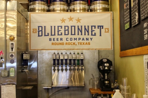 Round Rock-based Bluebonnet Beer Co. marked a decade of serving local brews in its taproom in December. (Community Impact staff)