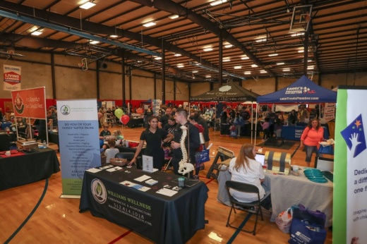 An image of a previous year's community expo.