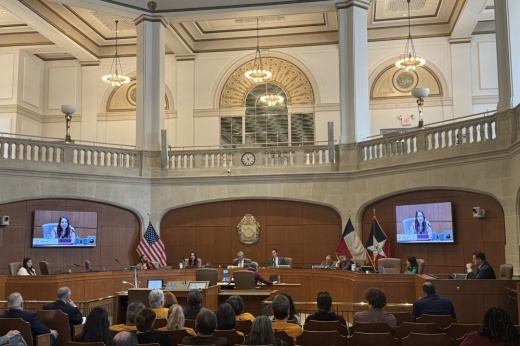 City Council approved an ordinance that amended the city’s contract with the Environmental Systems Research Institute during its Jan. 30 meeting. (Parks Kugle/Community Impact)