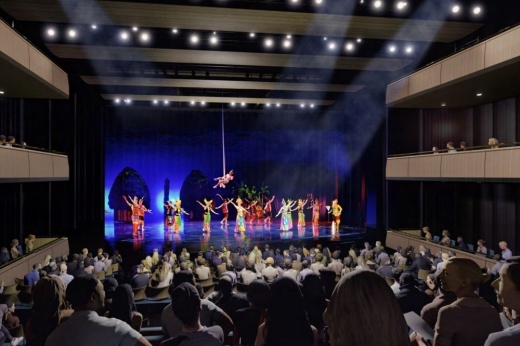 The Frisco Center for the Arts will appear on residents' May 3 ballot. (Rendering courtesy Theatre Projects)
