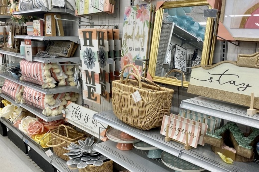 The store sells a variety of arts and crafts materials including items for themes and holidays. (Courtesy of Michaels)