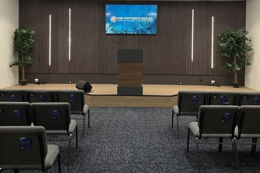 Inside of a church in Georgetown.