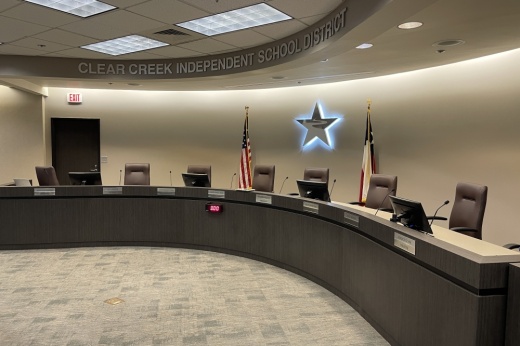 Clear Creek ISD trustees reviewed the district’s Texas Academic Performance Report, or TAPR, at a Feb. 10 workshop. (James T. Norman/Community Impact)