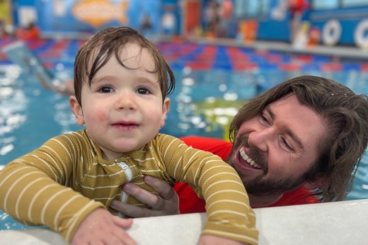 Goldfish Swim School offers swim lessons to kids ages 4 months to 12 years old. (Courtesy Goldfish Swim School South Austin)